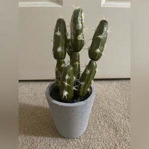 Faux Mini Cactus Decoration